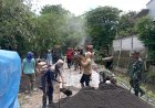 Semangat Gotong Royong Satgas TMMD Sengkuyung Tahap IV Tahun 2025 Kodim 0722/Kudus Terus Berlanjut Di Desa Getassrabi