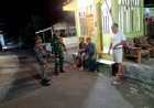 Babinsa Kodim 0722/Kudus Gelar Patroli Mandiri Malam Hari di Wilayah Binaan