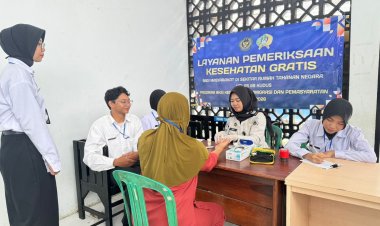 Rutan Kudus Gelar Layanan Pemeriksaan Kesehatan Gratis Bagi Masyarakat Sekitar